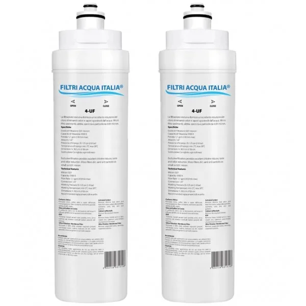 FILTRO ACQUA 4-UF Set 2 Pz.