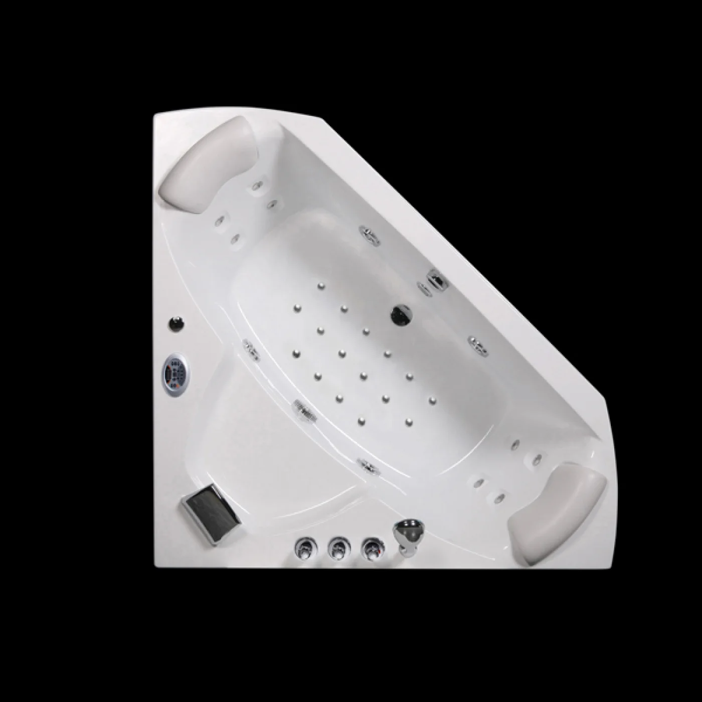 VASCA BAGNO IDROMASSAGGIO ANGOLARE 135X135X62 ARIEL VASCA BAGNO IDROMASSAGGIO ANGOLARE 135X135X62 ARIEL