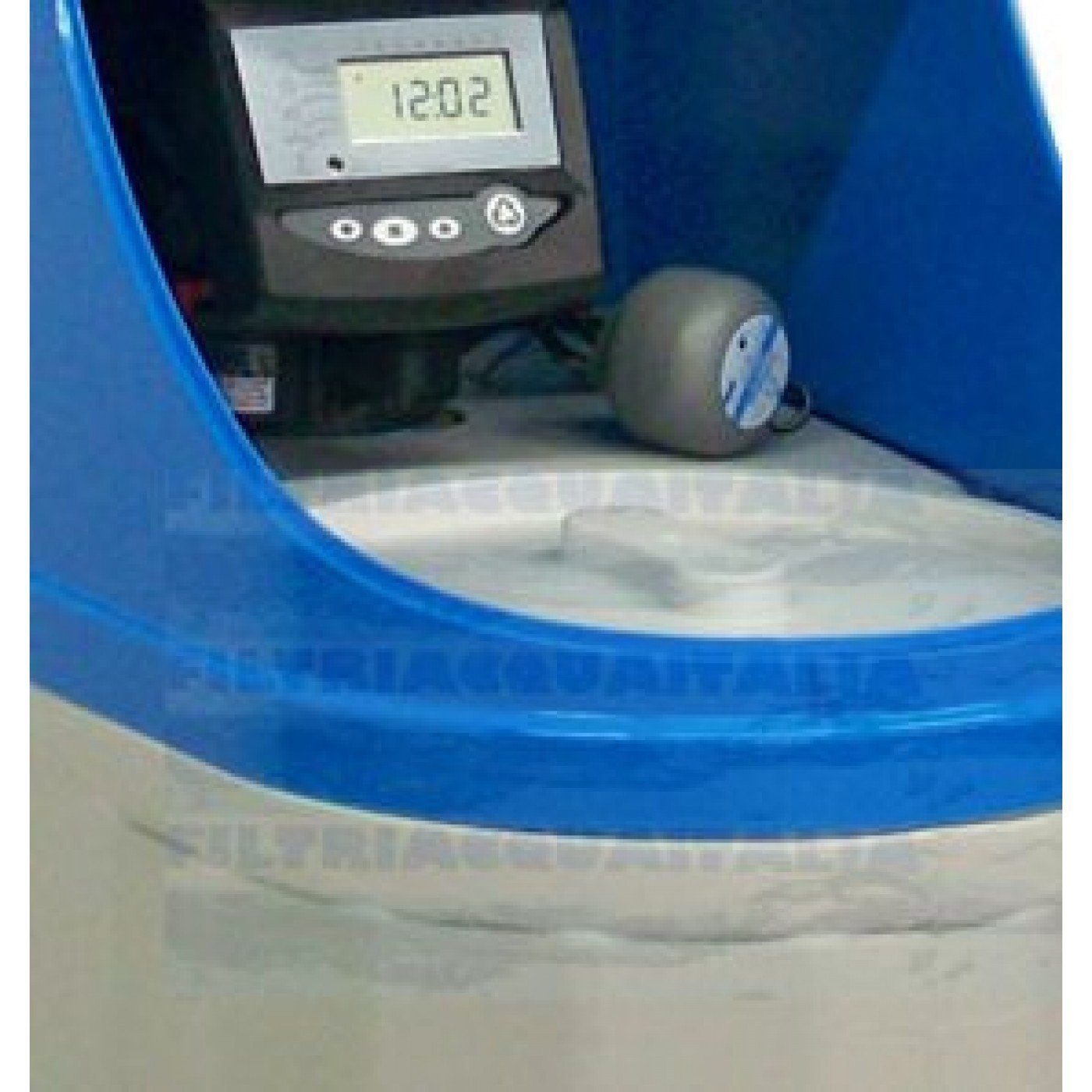 Addolcitore manuale resine acqua litri 8 inox depuratore calcare RS0022 