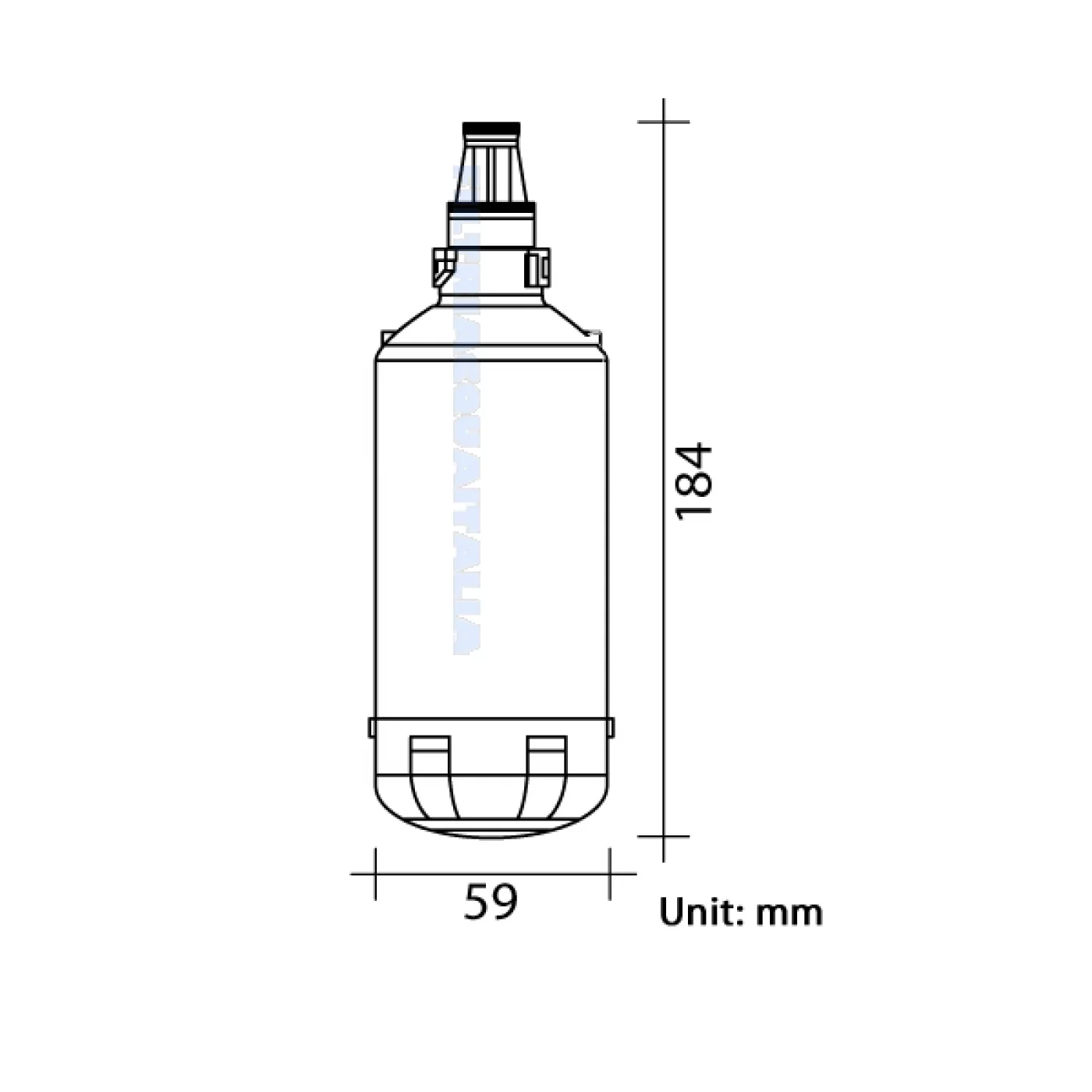 Filtro AKWA KW 801 Micron 0,5