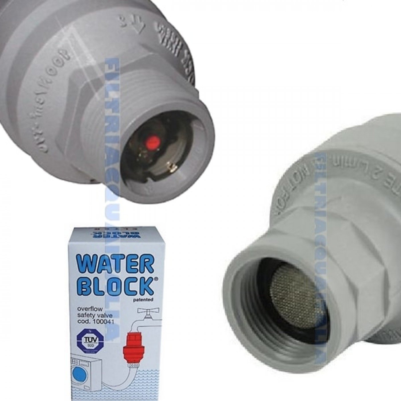 VALVOLA ANTIALLAGAMENTO WATER BLOCK PER DEPURATORE ACQUA VALVOLA ANTIALLAGAMENTO WATER BLOCK PER DEPURATORE ACQUA
