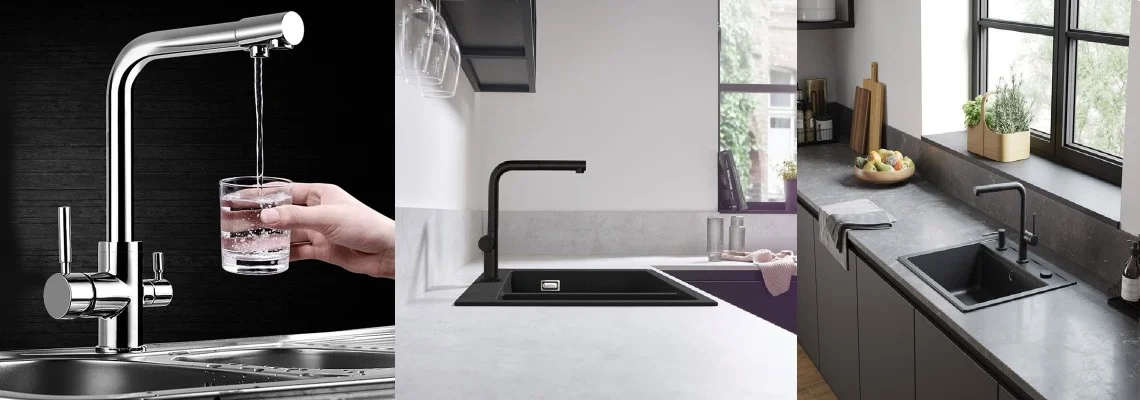 Rubinetti 3 Vie di Design: Stile e Funzionalità per la Cucina Moderna Rubinetti 3 Vie di Design: Stile e Funzionalità per la Cucina Moderna