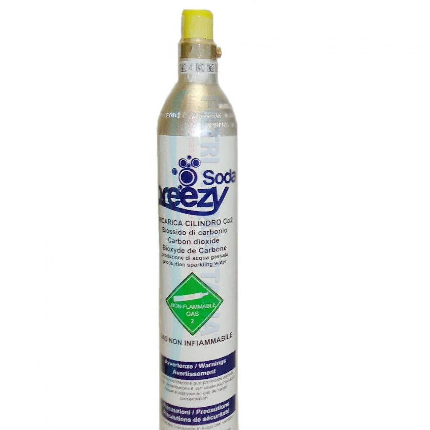 BOMBOLA CO2 425 GRAMMI PER GASATORE ACQUA BOMBOLA CO2 425 GRAMMI PER GASATORE ACQUA