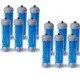 Bombola Co2  600 gr usa e getta Set 12 pezzi
