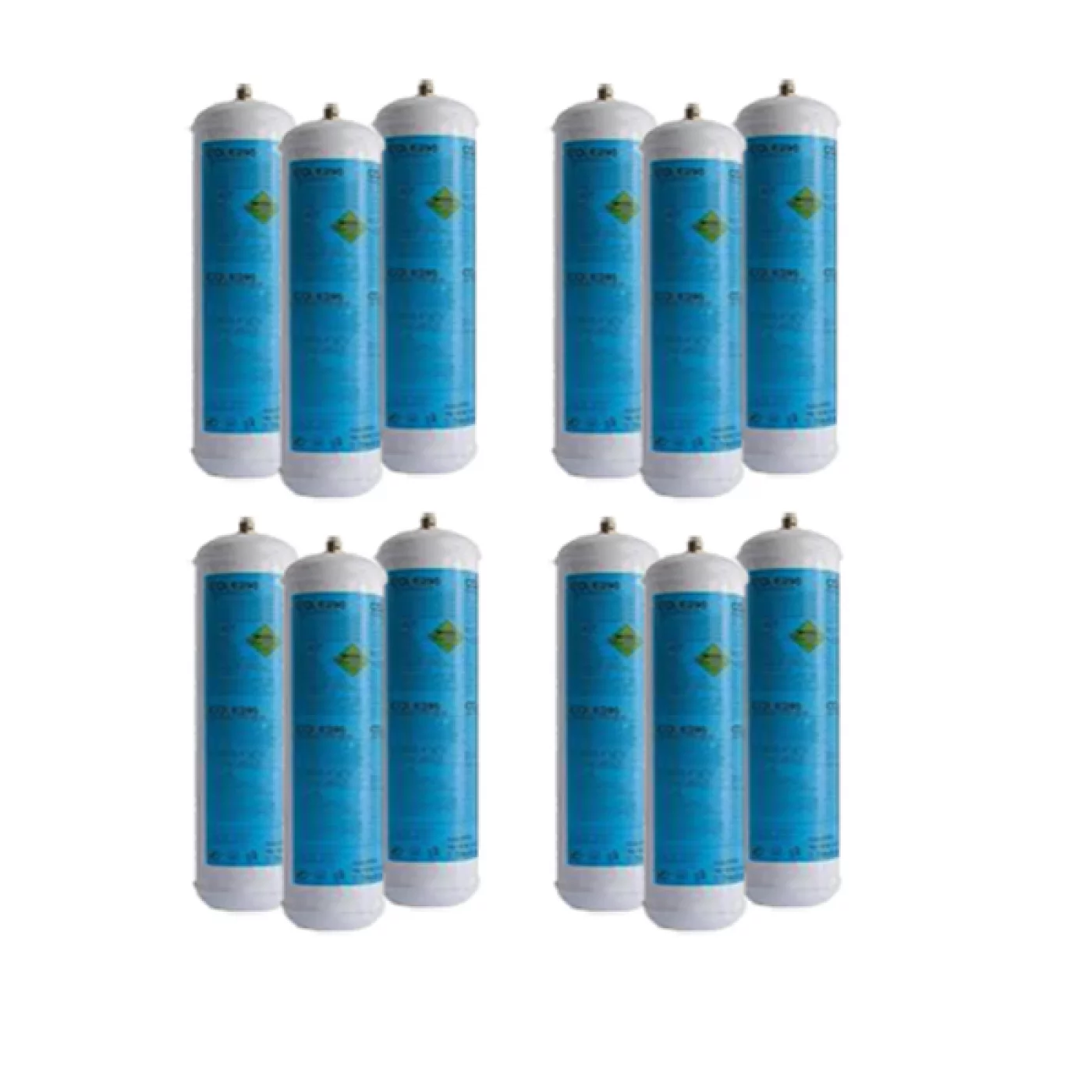 Bombola Co2 600 gr usa e getta Set 12 pezzi Bombola Co2 600 gr usa e getta Set 12 pezzi
