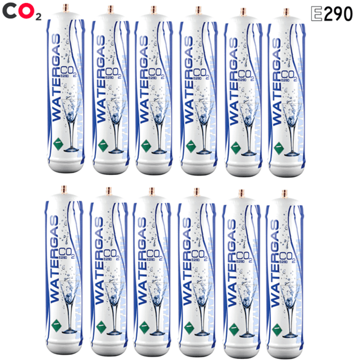 GASFRIGO ® 2 BOMBOLE CO2 USA E GETTA 600 GrMADE IN ITALY -MARCA EUROTRE E290 ALI - Foto 13