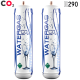 BOMBOLA CO2 ALIMENTARE E290 600 gr. Usa e Getta Attacco 11 mm SET 2 Pezzi BOMBOLA CO2 ALIMENTARE E290 600 gr. Usa e Getta Attacco 11 mm SET 2 Pezzi