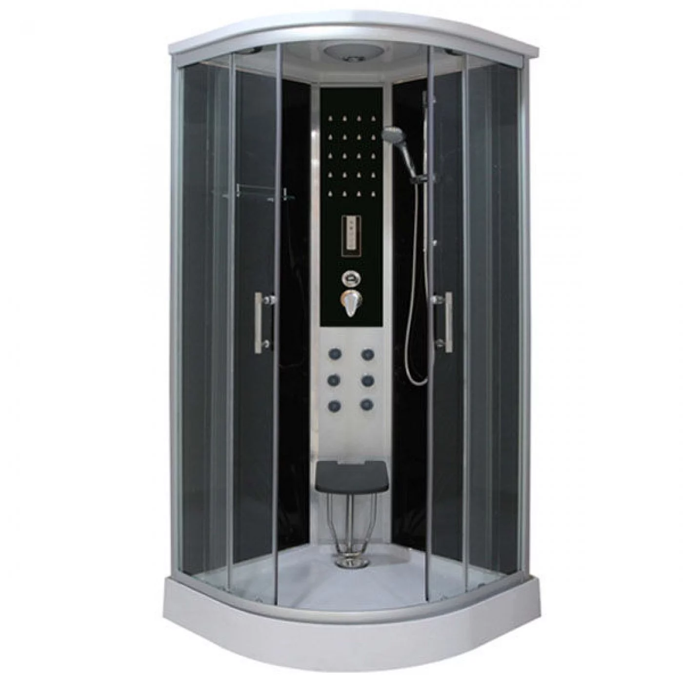 BOX DOCCIA IDROMASSAGGIO 90 X 90 Con Generatore di Vapore