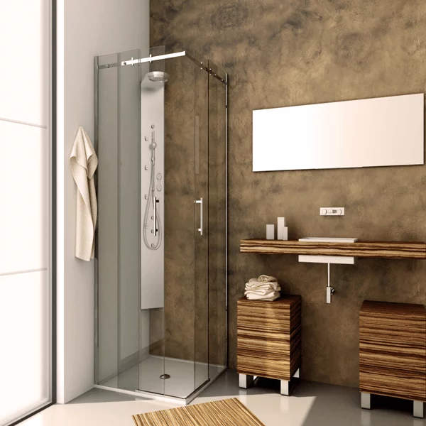 BOX DOCCIA ANGOLO QUBO 80 X 110 X 1195