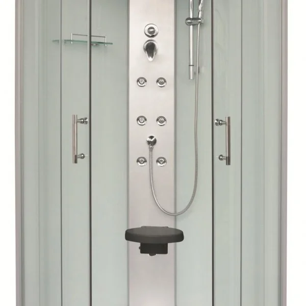 BOX DOCCIA IDROMASSAGGIO 90 X 90 CIRCOLARE CL88 Quick Line