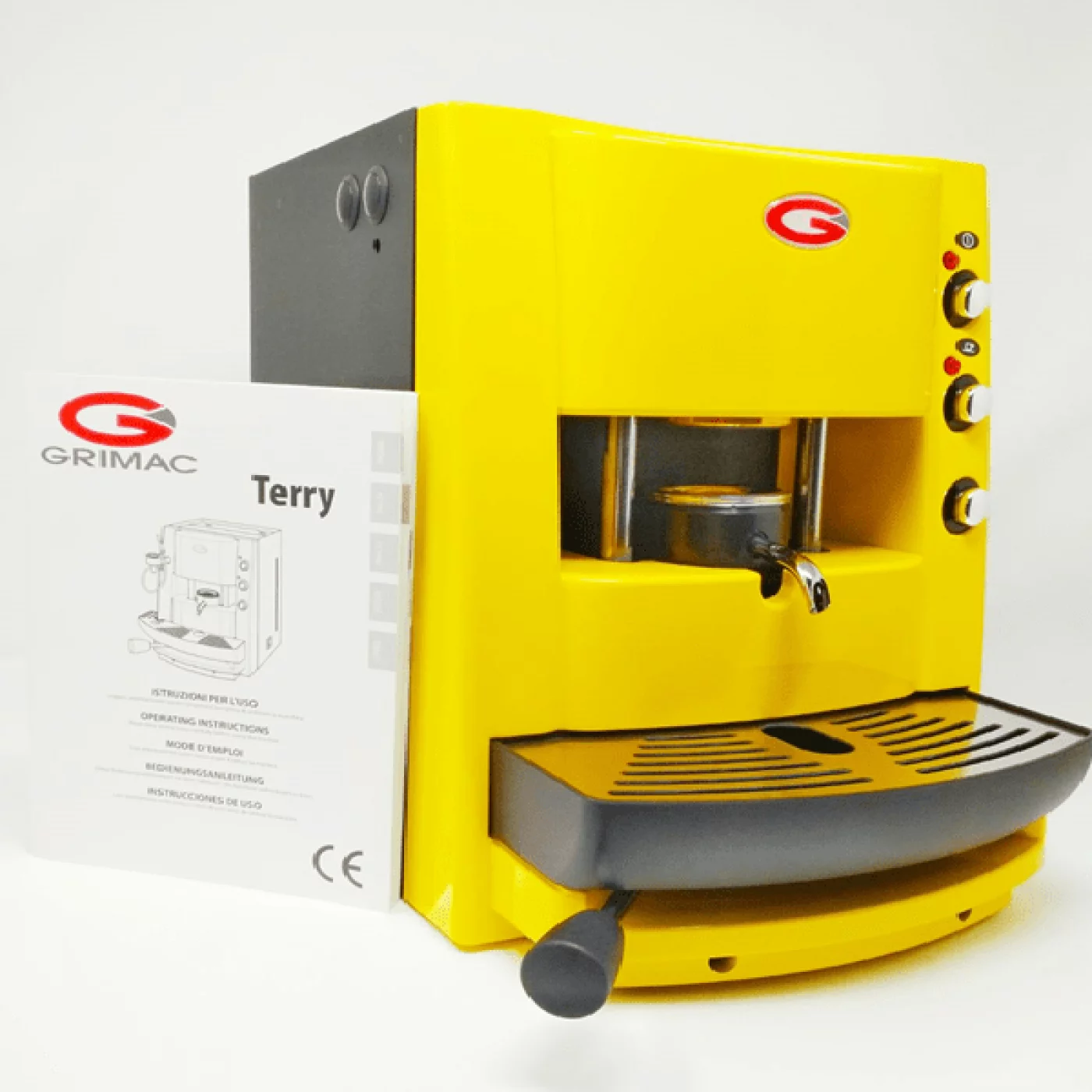 Grimac Macchina Caffè Cialde Terry Gialla Grimac Macchina Caffè Cialde Terry Gialla