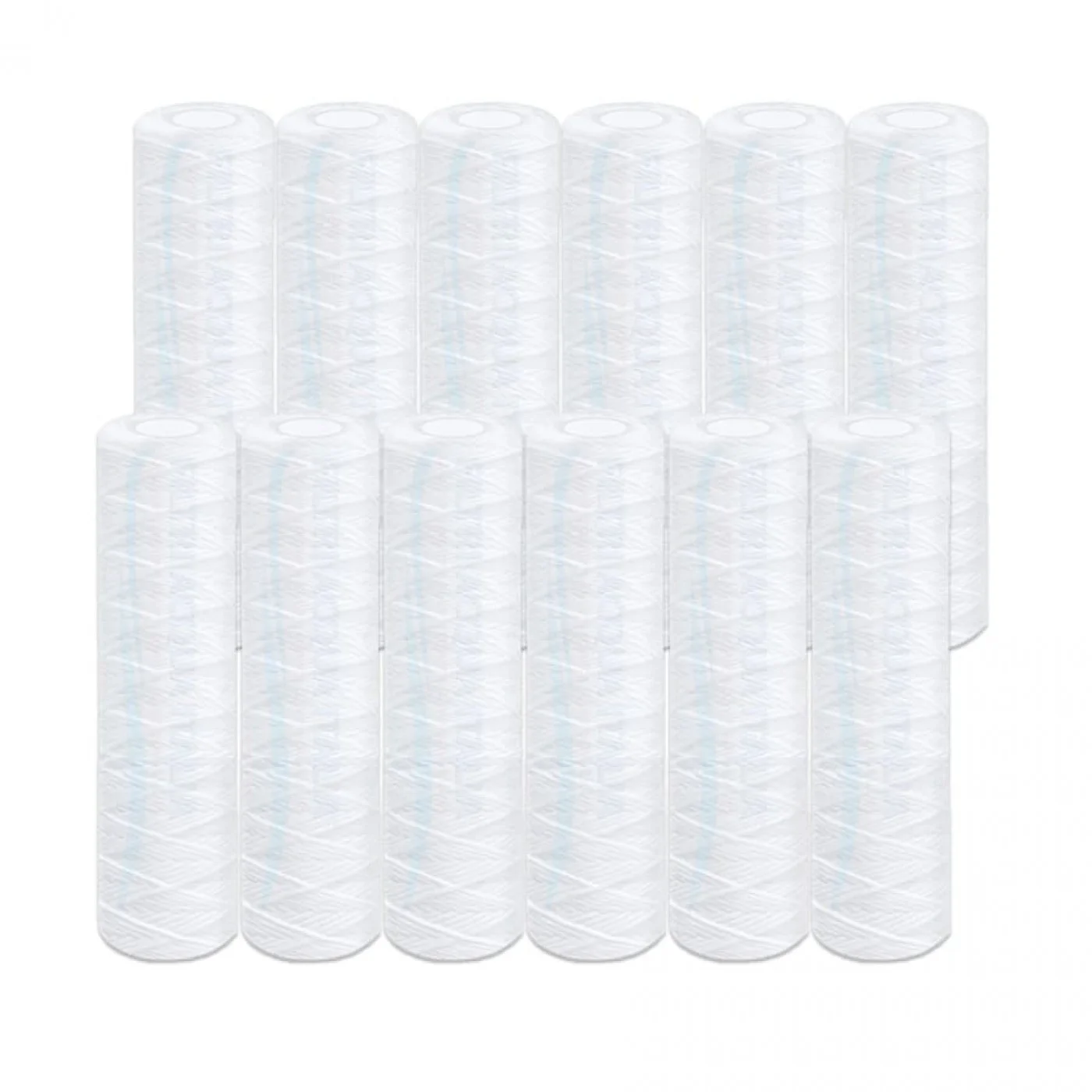 CARTUCCE A FILO AVVOLTO 10 Pollici micron 10 Set 12 Pezzi