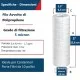 CARTUCCIA A FILO AVVOLTO 5" micron 5 CARTUCCIA A FILO AVVOLTO 5" micron 5