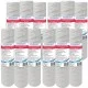 CARTUCCIA FILO AVVOLTO 10 Pollici micron 50 Set 12 Pezzi CARTUCCIA FILO AVVOLTO 10 Pollici micron 50 Set 12 Pezzi