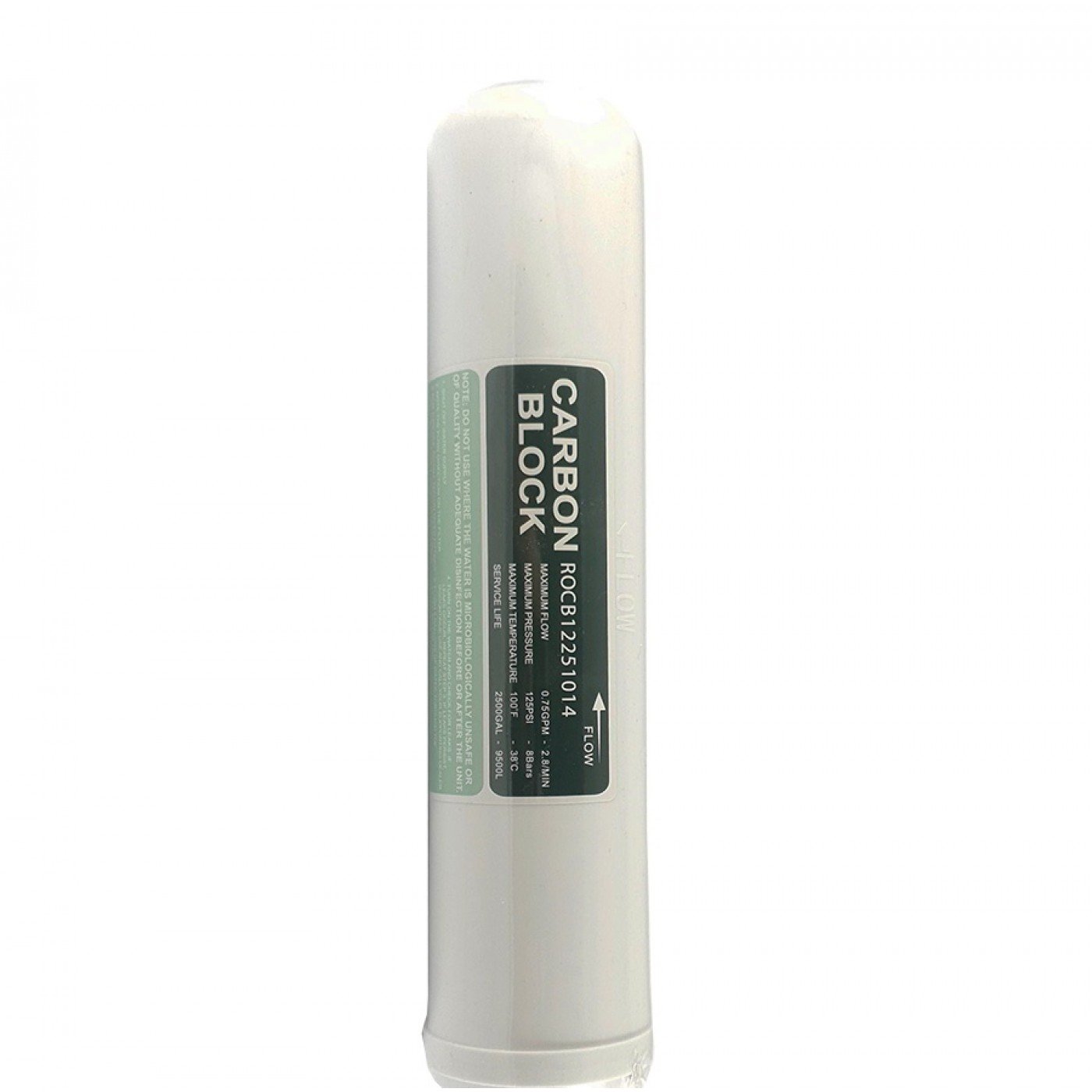 FILTRO T33 IN LINE CARBON BLOCK 2,5” X 11” ATTACCO 1/4” FILTRO T33 IN LINE CARBON BLOCK 2,5” X 11” ATTACCO 1/4”