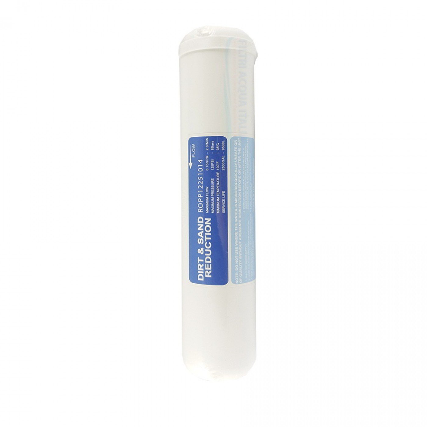FILTRO T33 IN LINE SEDIMENTI BLOCK 2,5” X 11” ATTACCO 1/4” FILTRO T33 IN LINE SEDIMENTI BLOCK 2,5” X 11” ATTACCO 1/4”