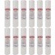 CARTUCCIA SEDIMENTI 10" micron 10 Polipropilene Set 12 Pezzi CARTUCCIA SEDIMENTI 10" micron 10 Polipropilene Set 12 Pezzi
