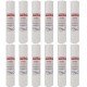 CARTUCCIA SEDIMENTI 10" micron 1 Polipropilene Set 12 Pezzi CARTUCCIA SEDIMENTI 10" micron 1 Polipropilene Set 12 Pezzi