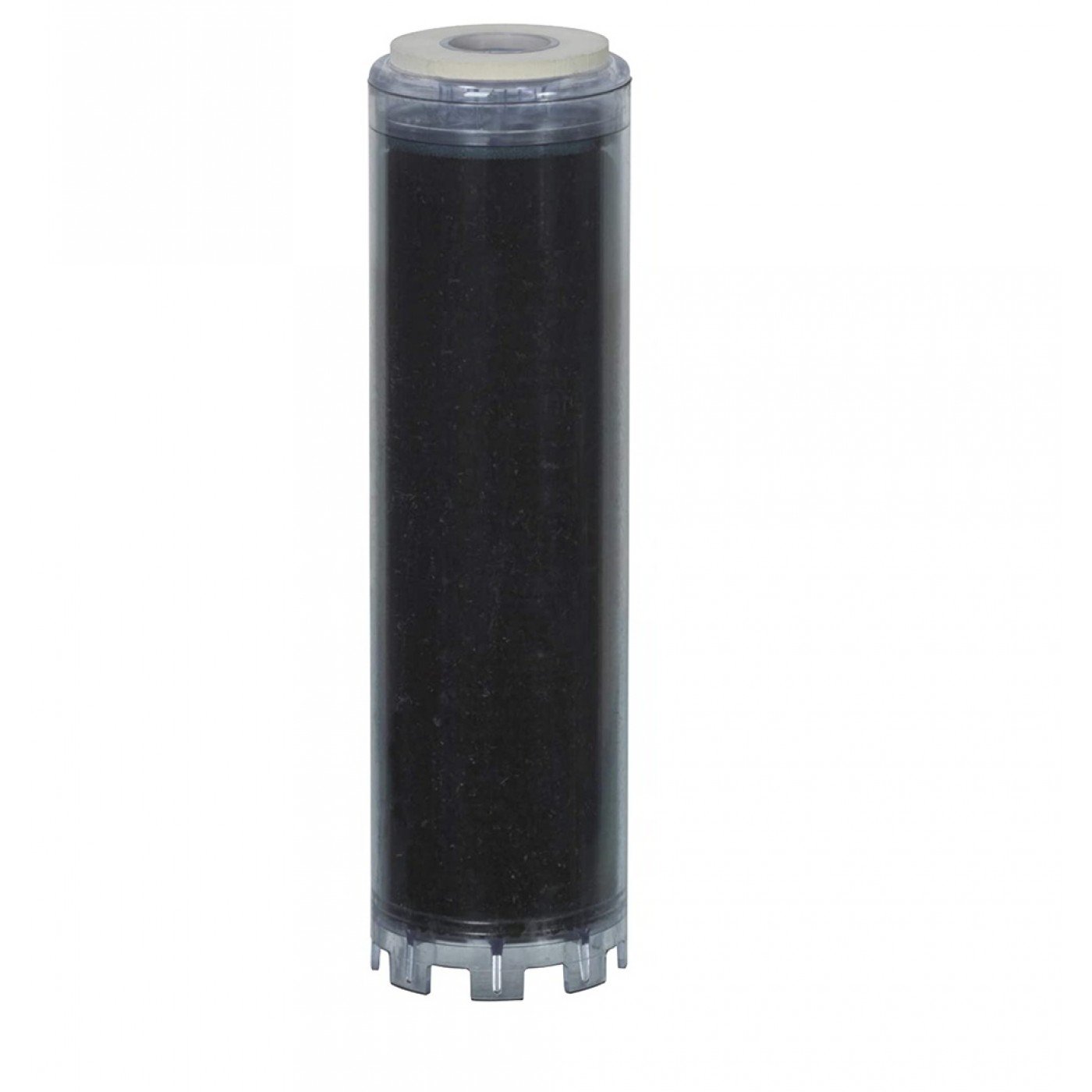 CONTENITORE RICARICABILE A CARBONE ATTIVI TRASPARENTE 10" CONTENITORE RICARICABILE A CARBONE ATTIVI TRASPARENTE 10"