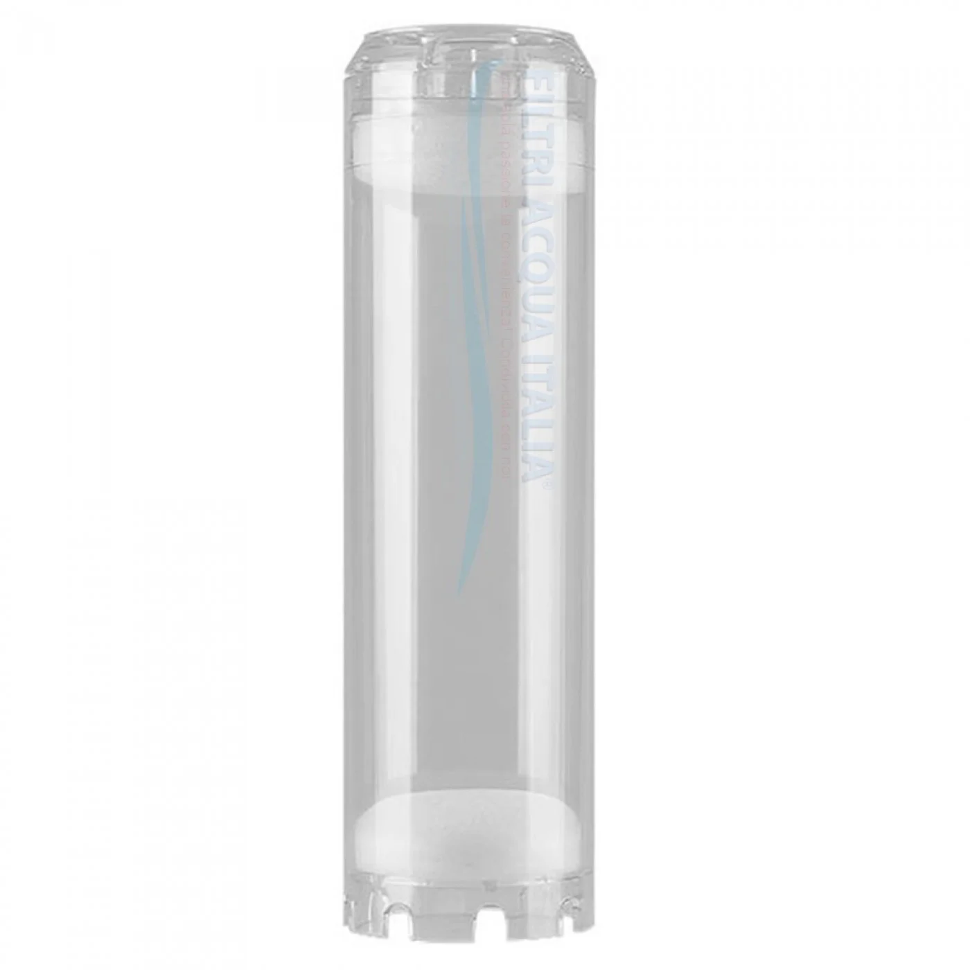 CONTENITORE VUOTO RICARICABILE TRASPARENTE FILTRO 10" 