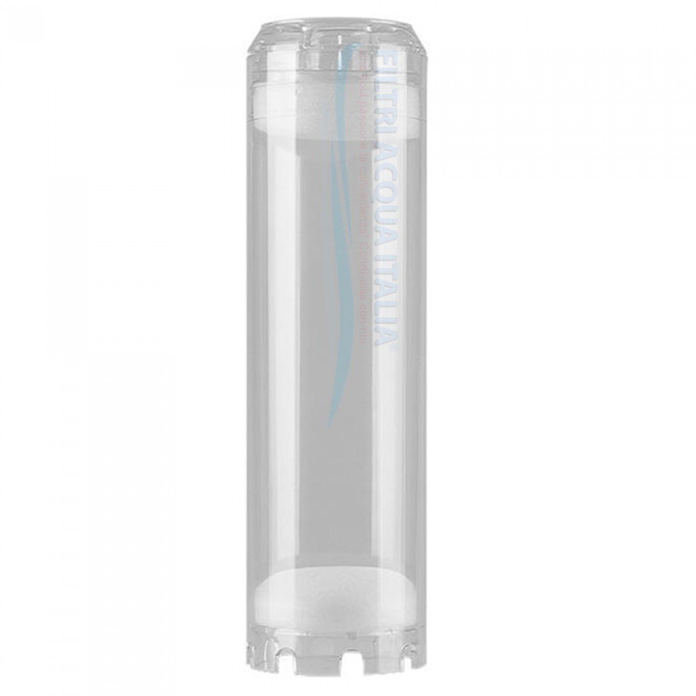 CONTENITORE VUOTO RICARICABILE TRASPARENTE FILTRO 10" CONTENITORE VUOTO RICARICABILE TRASPARENTE FILTRO 10"