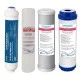 Kit Filtri Osmosi Inversa 10 Pollici: Ricambi per Depuratori Acqua Set 4 Pz Kit Filtri Osmosi Inversa 10 Pollici: Ricambi per Depuratori Acqua Set 4 Pz