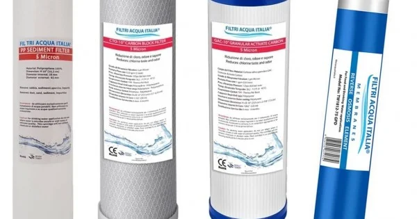 Filtro Acqua Irrigazione Membrana A Osmosi Inversa Sostitutiva 50 GPD - Per Sistemi RO, Rimuove Il 99% Dei Sali, Certificata NSF/ANSI 58 Ricambio Filtro Acqua RO