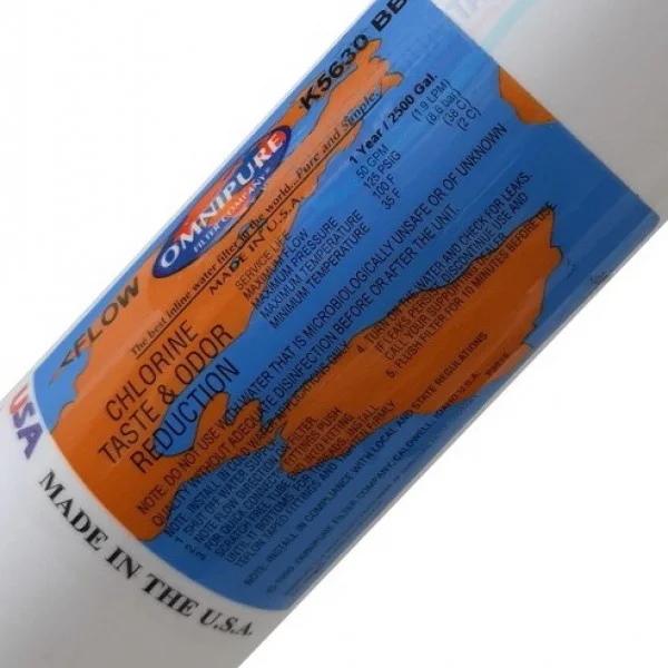 FILTRO OMNIPURE IN LINE K5630BB GAC+AG 12"