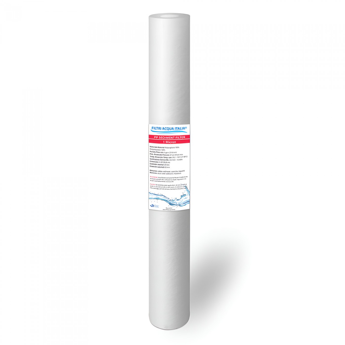 FILTRO ACQUA POLIPROPILENE 20" MICRON 1 FILTRO ACQUA POLIPROPILENE 20" MICRON 1