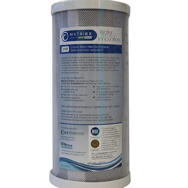 CARTUCCIA MATRIKX CTO/2 10" BB 5 micron CARTUCCIA MATRIKX CTO/2 10" BB 5 micron