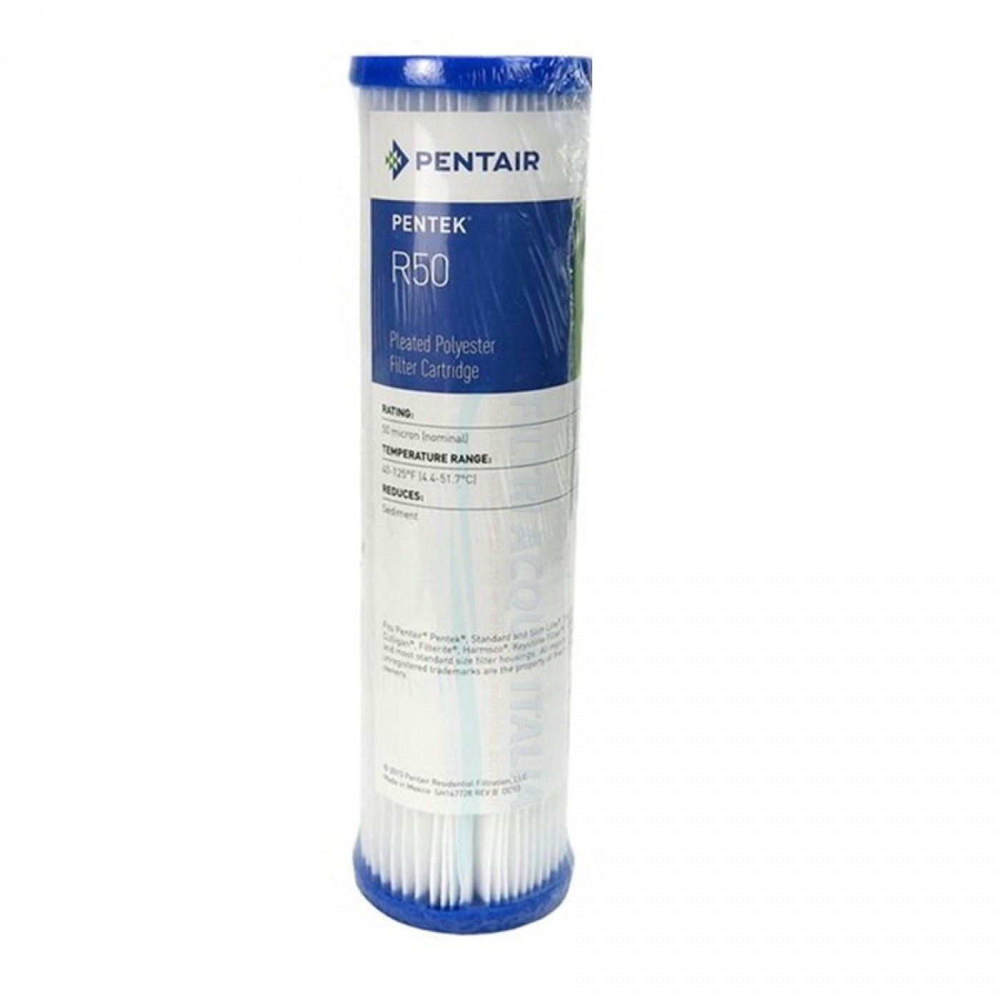 CARTUCCIA LAVABILE PENTEK R50 10 Pollici Micron 50 CARTUCCIA LAVABILE PENTEK R50 10 Pollici Micron 50