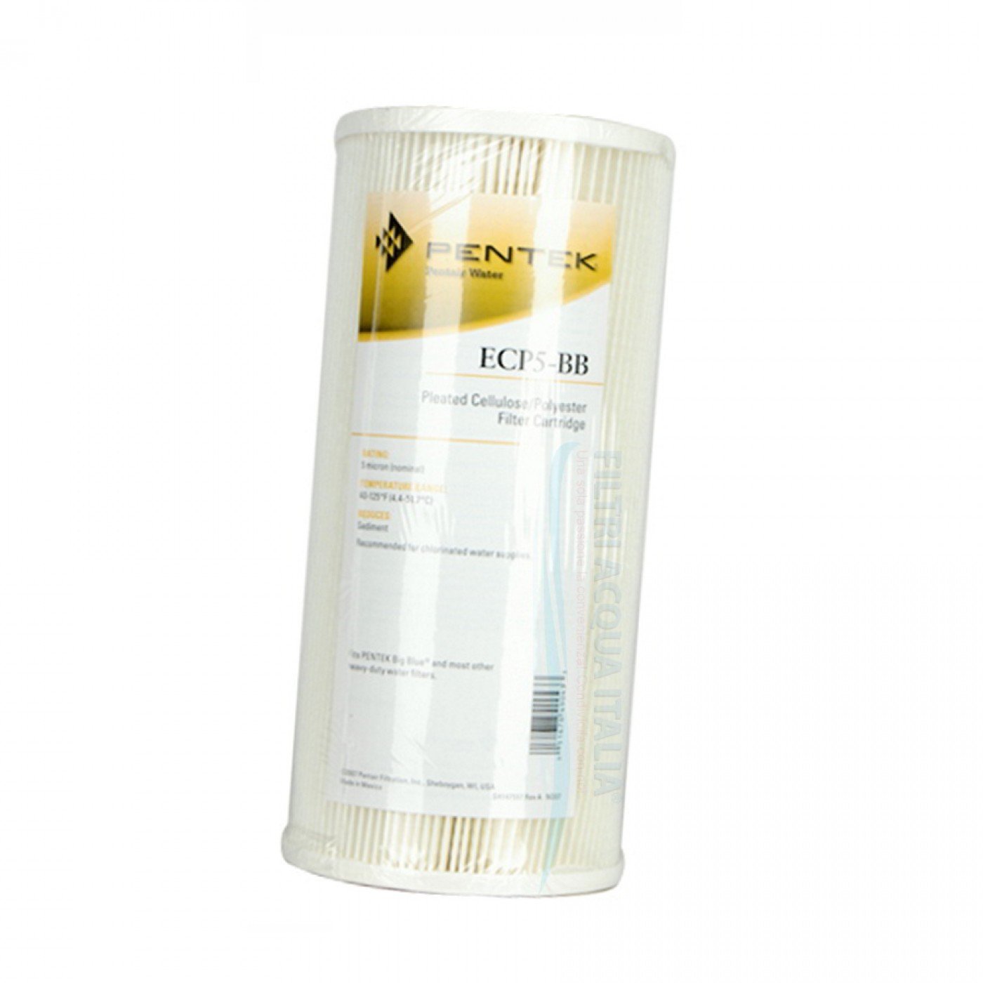 CARTUCCIA PENTEK ECP5-BB 10 Pollici Micron 5 CARTUCCIA PENTEK ECP5-BB 10 Pollici Micron 5