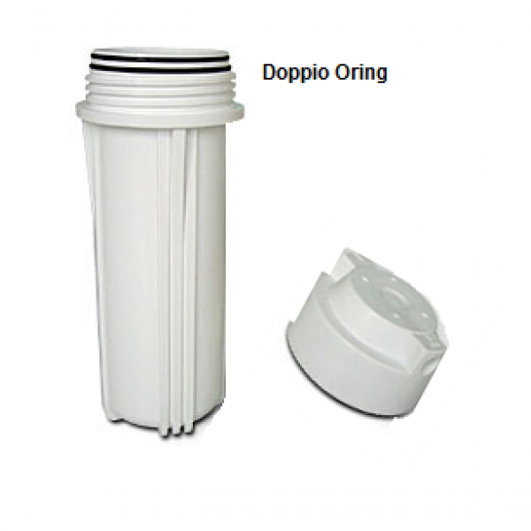 CONTENITORE PER FILTRO 10" ATTACCO 1/4 Doppio Oring CONTENITORE PER FILTRO 10" ATTACCO 1/4 Doppio Oring