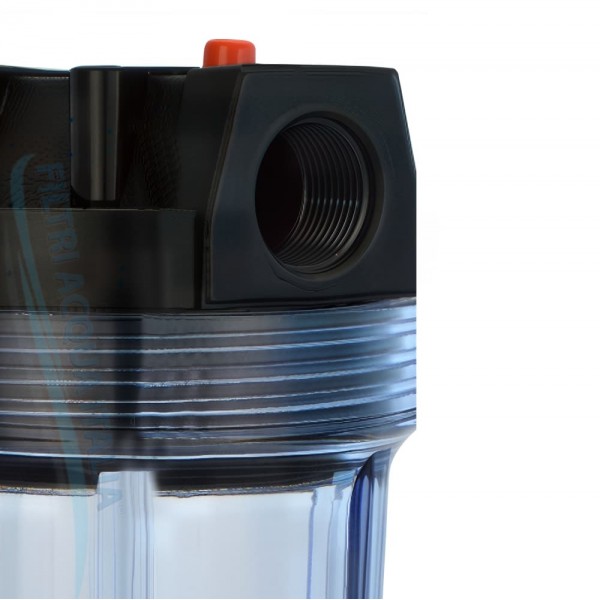 CONTENITORE FILTRO  ACQUA 10" ATTACCO 3/4 TRASPARENTE CONTENITORE FILTRO  ACQUA 10" ATTACCO 3/4 TRASPARENTE
