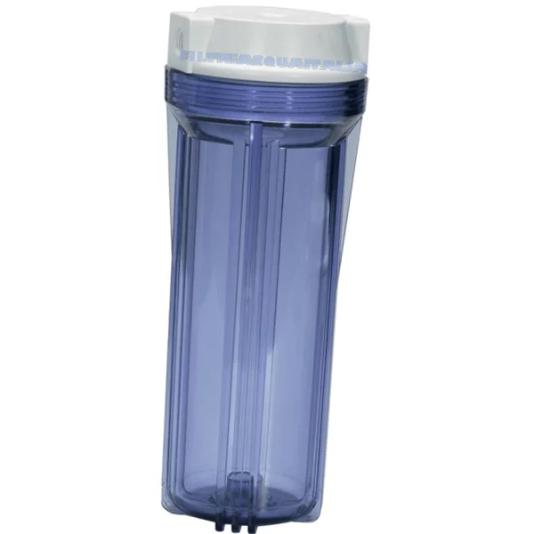 CONTENITORE FILTRO ACQUA 10" ATTACCO 1/4 TRASPARENTE CONTENITORE FILTRO ACQUA 10" ATTACCO 1/4 TRASPARENTE