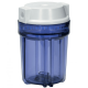 CONTENITORE TRASPARENTE PER FILTRO 5" ATTACCO 1/4 CONTENITORE TRASPARENTE PER FILTRO 5" ATTACCO 1/4