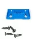 CONTENITORE DOPPIO PER FILTRO ACQUA 10" ATTACCO 3/4" CON STAFFA E CHIAVE