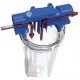 CONTENITORE FILTRO ACQUA 10" ATTACCO 1" TRASPARENTE CONTENITORE FILTRO ACQUA 10" ATTACCO 1" TRASPARENTE
