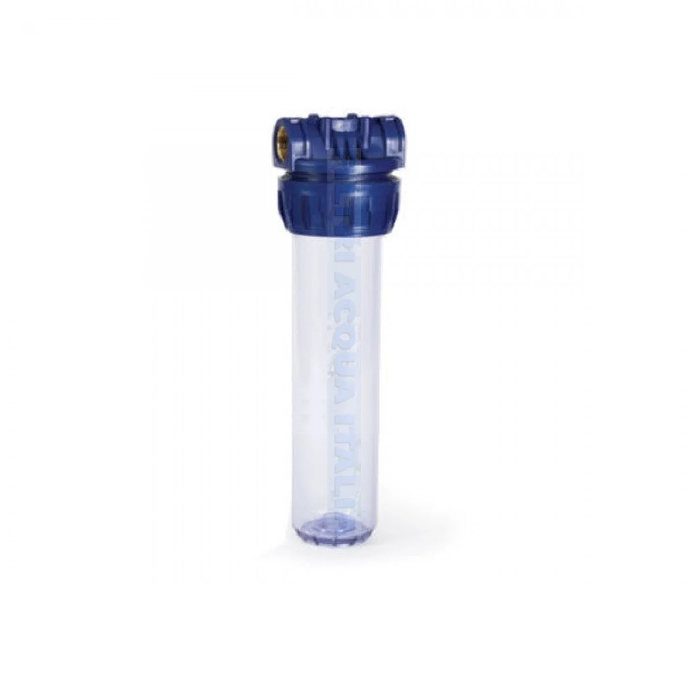 CONTENITORE PER FILTRO ACQUA TRASPARENTE 10" ATTACCO 1 Pollice CONTENITORE PER FILTRO ACQUA TRASPARENTE 10" ATTACCO 1 Pollice