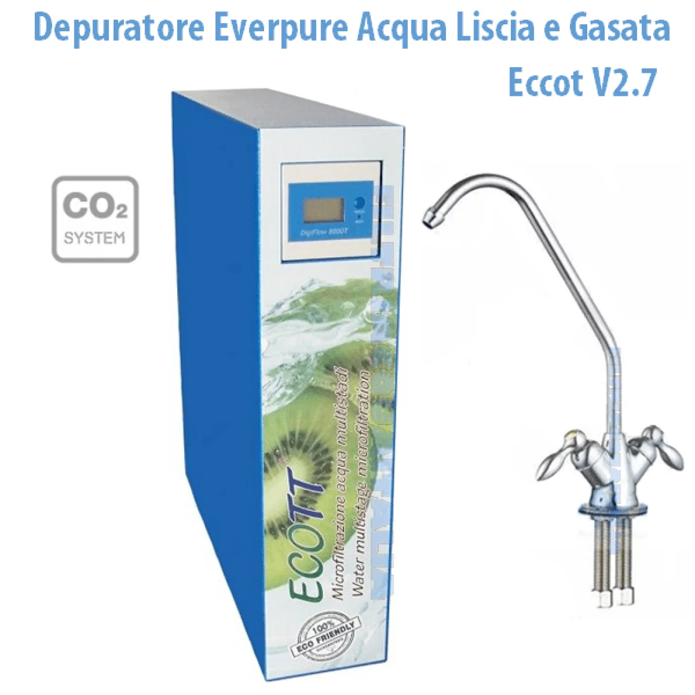DEPURATORE ACQUA EVERPURE MICROFILTRAZIONE ECOTT V2.7 DEPURATORE ACQUA EVERPURE MICROFILTRAZIONE ECOTT V2.7