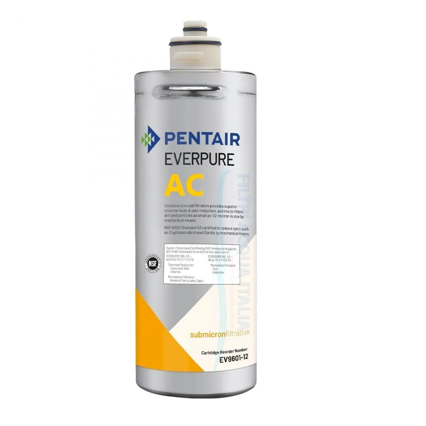 Sistema de filtración Everpure completo con filtro Everpure AC, sistema
