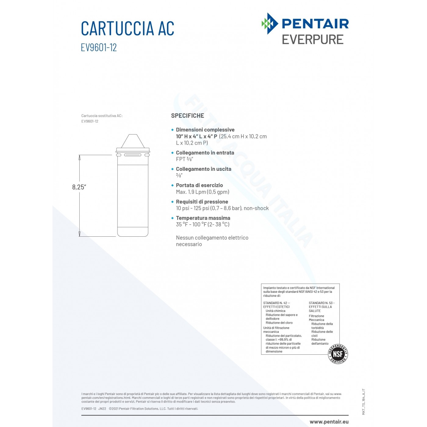EVERPURE AC + Scheda Sblocco EVERPURE AC + Scheda Sblocco