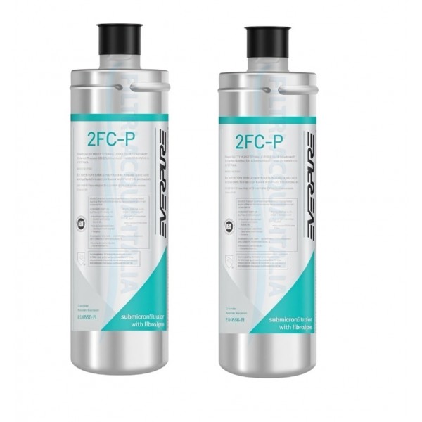 Everpure 2FC-P EV9595-11 Rimuove PFAS, Cloro e Microplastiche  Set 2 Pezzi Everpure 2FC-P EV9595-11 Rimuove PFAS, Cloro e Microplastiche  Set 2 Pezzi
