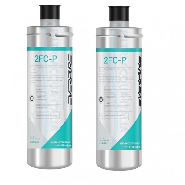 Everpure 2FC-P EV9595-11 Rimuove PFAS, Cloro e Microplastiche  Set 2 Pezzi Everpure 2FC-P EV9595-11 Rimuove PFAS, Cloro e Microplastiche  Set 2 Pezzi