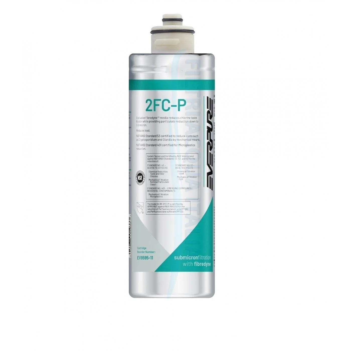 Everpure 2FC-P EV9595-11 Rimuove PFAS, Cloro e Microplastiche Everpure 2FC-P EV9595-11 Rimuove PFAS, Cloro e Microplastiche