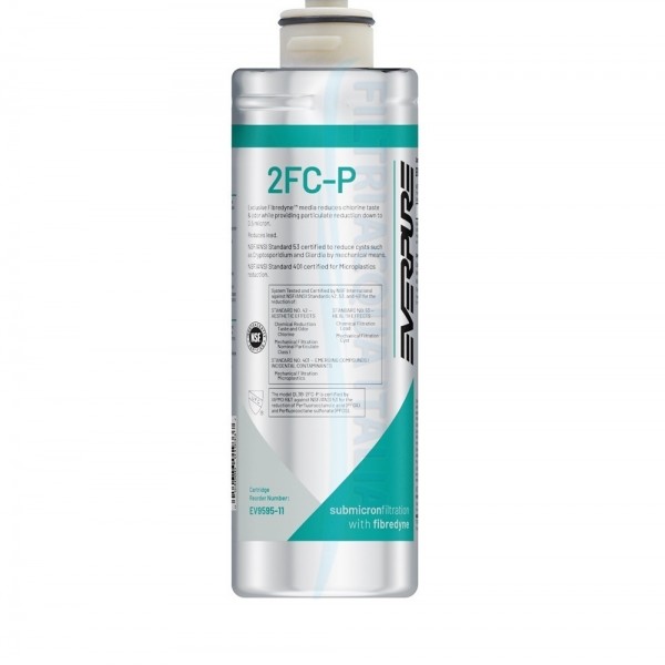 Everpure 2FC-P EV9595-11 Rimuove PFAS, Cloro e Microplastiche   Everpure 2FC-P EV9595-11 Rimuove PFAS, Cloro e Microplastiche