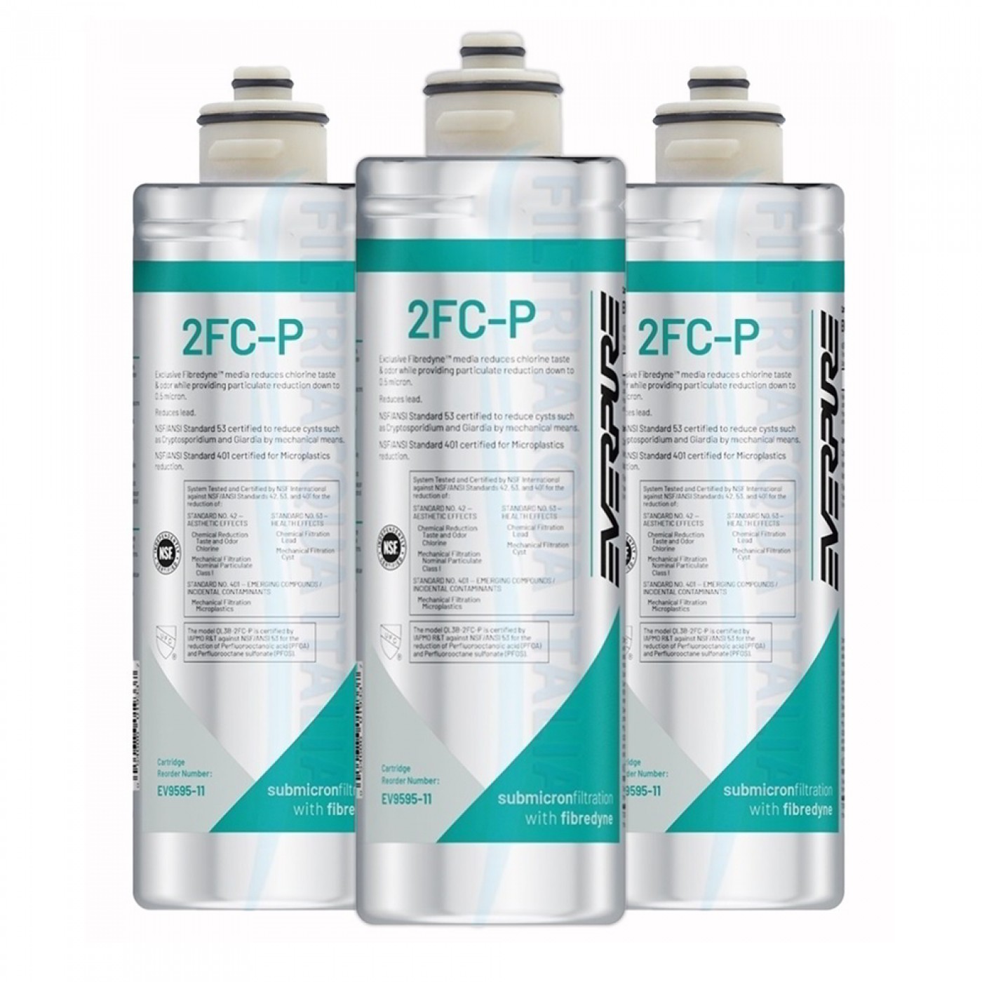 Everpure 2FC-P EV9595-11 Elimina PFAS, Cloro, Microplastiche Set 3 PZ. Everpure 2FC-P EV9595-11 Elimina PFAS, Cloro, Microplastiche Set 3 PZ.