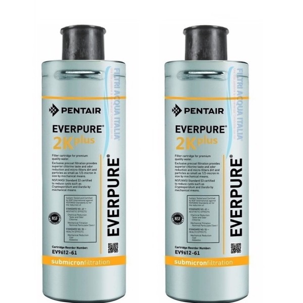 EVERPURE 2K PLUS EV9612-61 Set 2 Pezzi EVERPURE 2K PLUS EV9612-61 Set 2 Pezzi