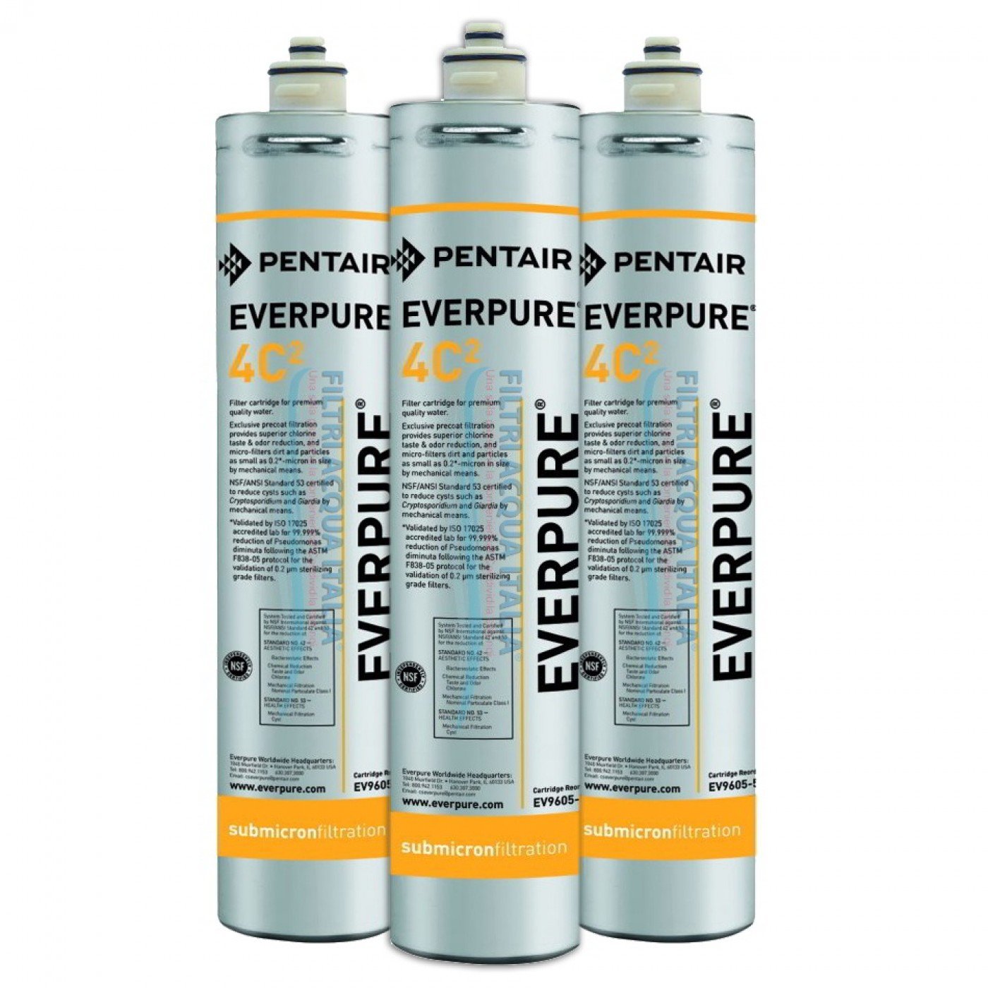 EVERPURE 4C2 Set 3 Pezzi EV9605-50 EVERPURE 4C2 Set 3 Pezzi EV9605-50