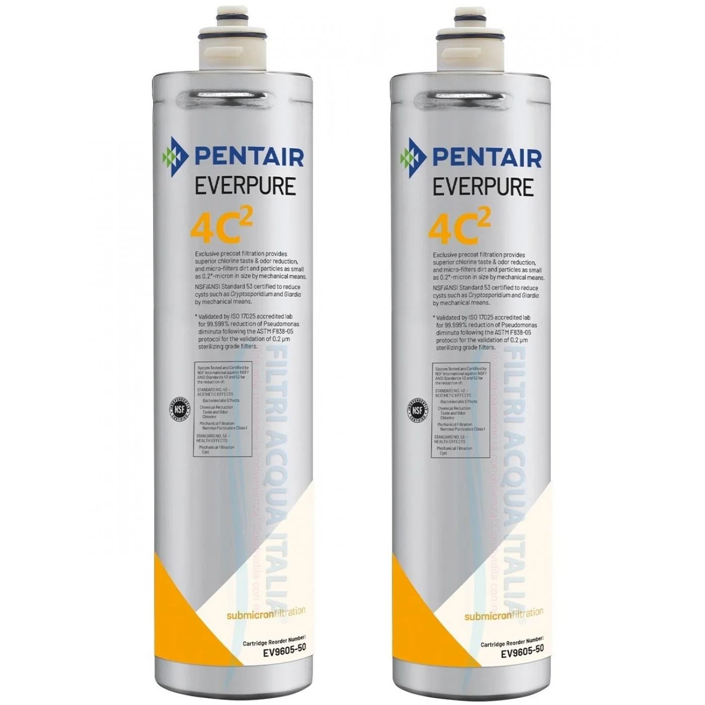 EVERPURE 4C2 Set 2 Pezzi EV9605-50 EVERPURE 4C2 Set 2 Pezzi EV9605-50